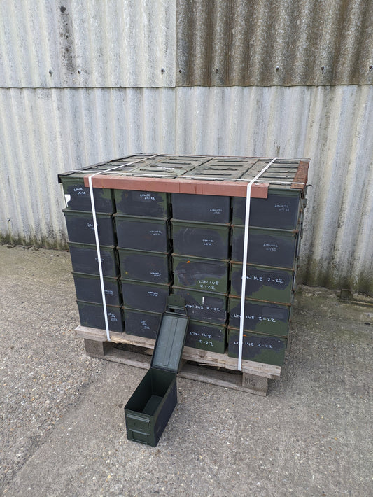 120 x 50 Cal Metal Ammo Box