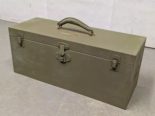 World War II M6 Steel Tool box - 1 Piece